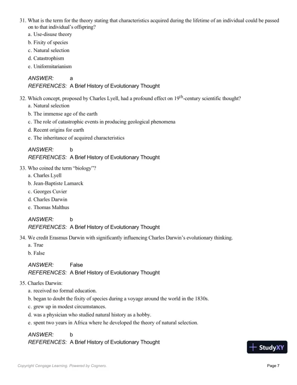 Essentials Of Physical Anthropology, 10th Edition Test Bank - Page 19 preview image