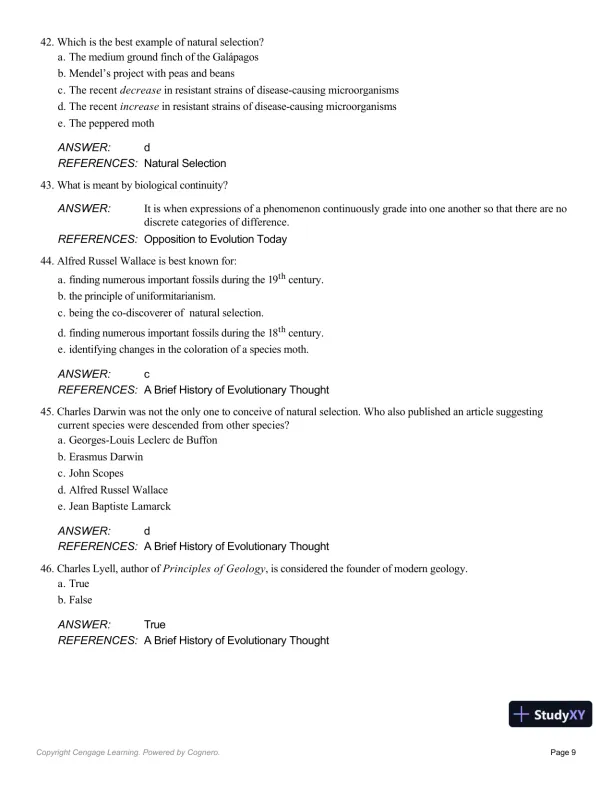 Essentials Of Physical Anthropology, 10th Edition Test Bank - Page 21 preview image