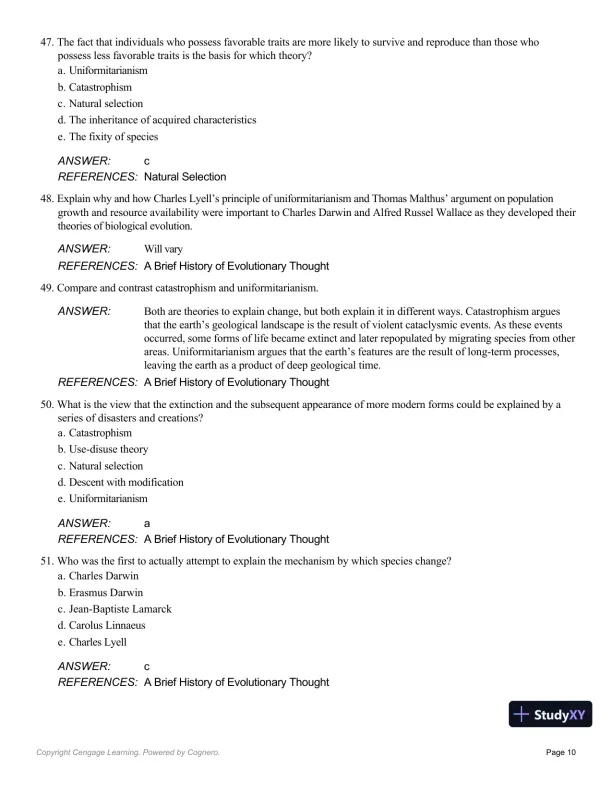 Essentials Of Physical Anthropology, 10th Edition Test Bank - Page 22 preview image