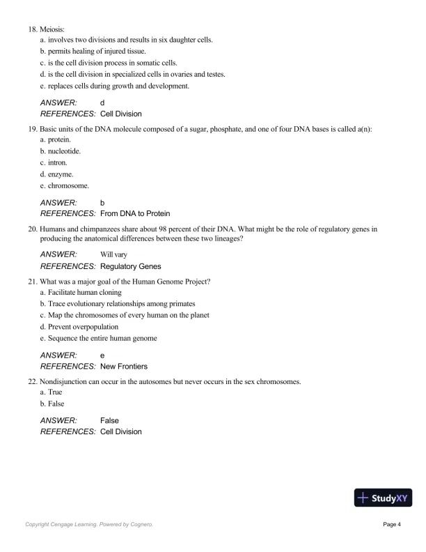 Essentials Of Physical Anthropology, 10th Edition Test Bank - Page 27 preview image