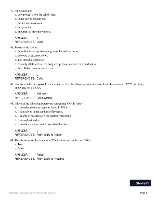 Essentials Of Physical Anthropology, 10th Edition Test Bank - Page 31 preview image