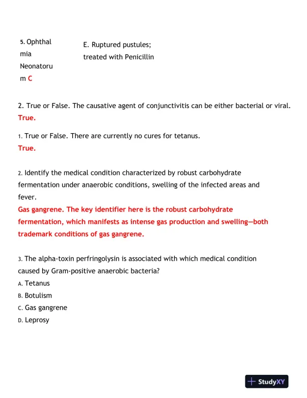 2024-2025 BIOD171 Portage Learning Biology Final Exam With Answers (170 Solved Questions) - Page 7 preview image