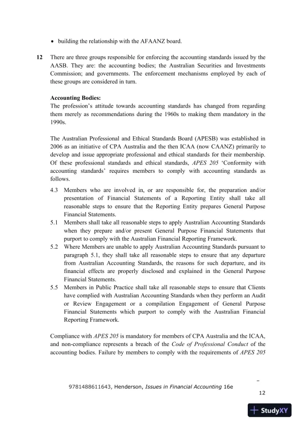 Issues in Financial Accounting, 16th Edition Solution Manual - Page 13 preview image