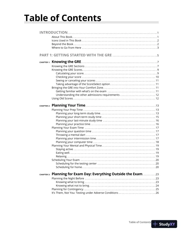 GRE Prep 2024 For Dummies with Online Practice (2023) - Page 12 preview image