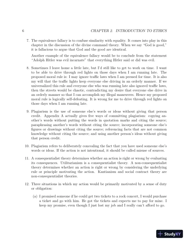 Solution Manual for Ethics for the Information Age, 7th Edition - Page 13 preview image
