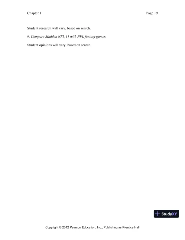Solution Manual for E-Commerce 2019: Business, Technology and Society, 15th Edition - Page 20 preview image