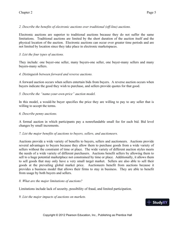 Solution Manual for E-Commerce 2019: Business, Technology and Society, 15th Edition - Page 25 preview image