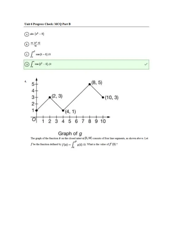 AP Calculus AB Scoring Guide - Page 2 preview image