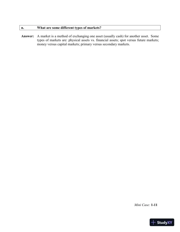 Financial Management: Theory And Practice, 2nd Edition Solution Manual - Page 12 preview image