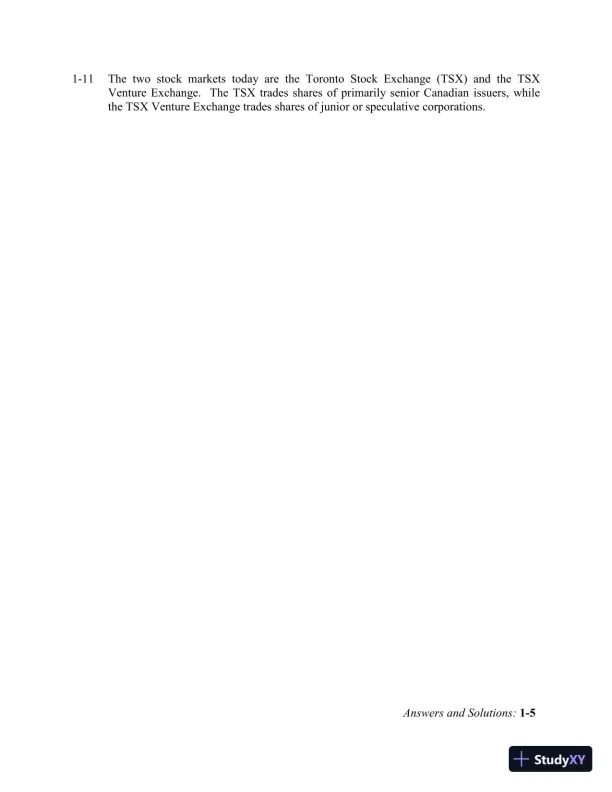 Financial Management: Theory And Practice, 2nd Edition Solution Manual - Page 6 preview image