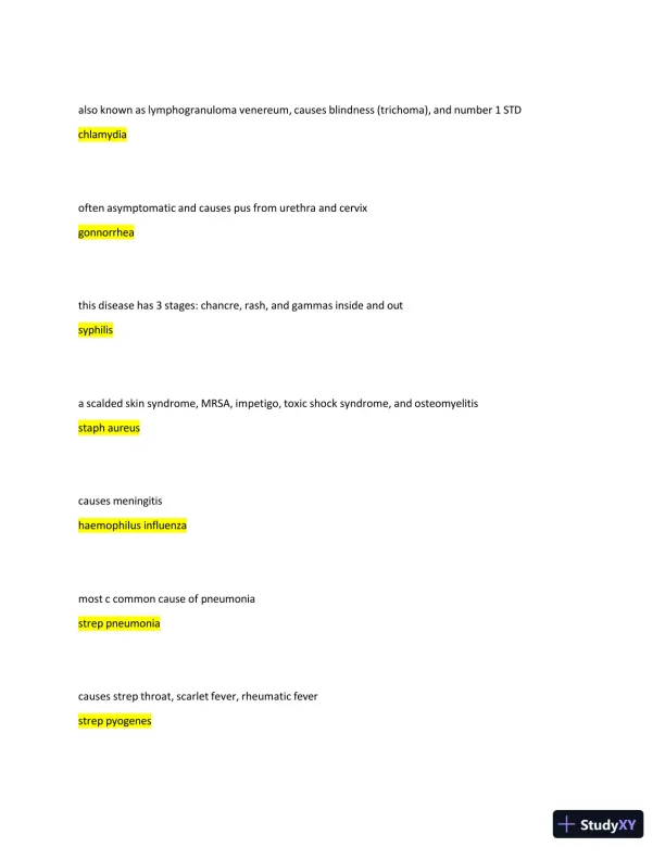 2024-2025 Boards: Microbiology - Vandy's Review PP Exam with Answers (55 Solved Questions) - Page 5 preview image