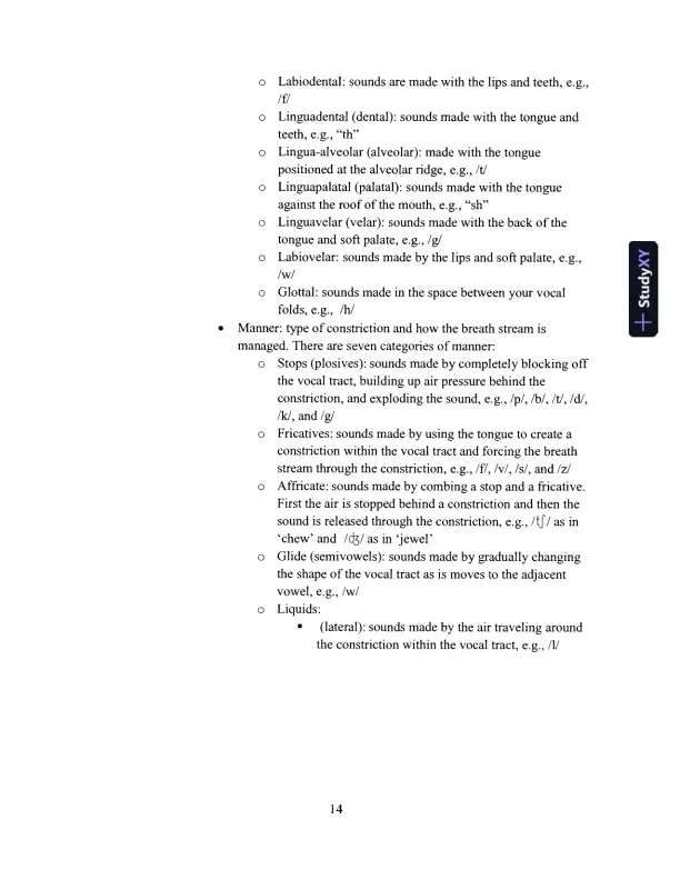 Primer On Communication And Communicative Disorders, A, 1st Edition Test Bank - Page 16 preview image