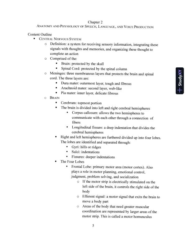 Primer On Communication And Communicative Disorders, A, 1st Edition Test Bank - Page 7 preview image