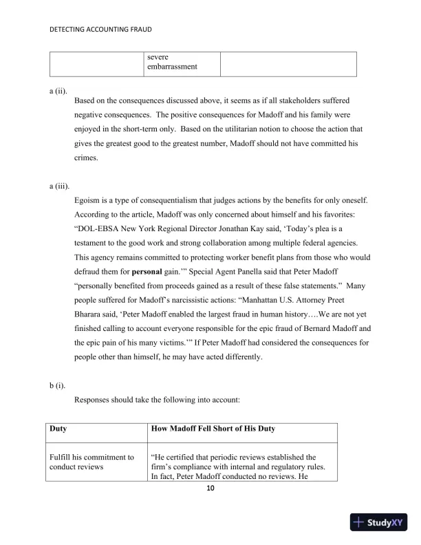 Solution Manual for Detecting Accounting Fraud: Analysis and Ethics - Page 14 preview image