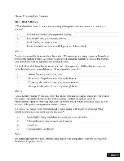 Test Bank for Clinical Guidelines in Primary Care, 4th Edition (Chapters 1-19) - Page 14 preview image