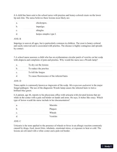 Test Bank for Clinical Guidelines in Primary Care, 4th Edition (Chapters 1-19) - Page 15 preview image