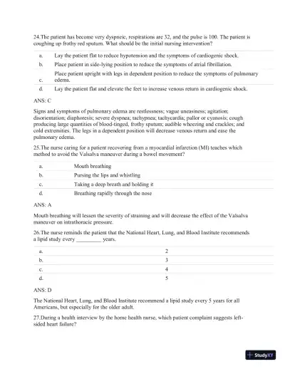 Test Bank for Clinical Guidelines in Primary Care, 4th Edition (Chapters 1-19) - Page 9 preview image