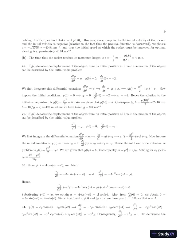 Solution Manual for Differential Equations and Linear Algebra, 4th Edition - Page 12 preview image