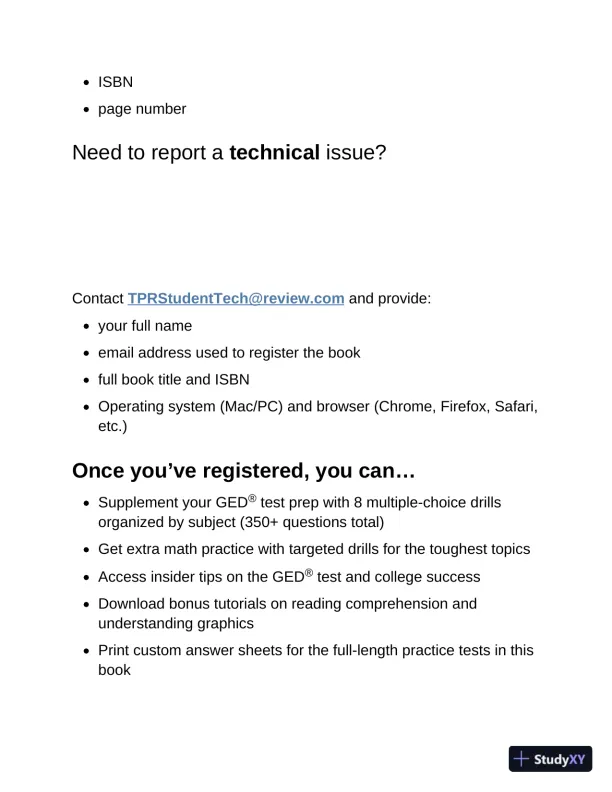 Princeton Review GED Test Prep, 2023: 2 Practice Tests + Review and Techniques (2022) - Page 11 preview image