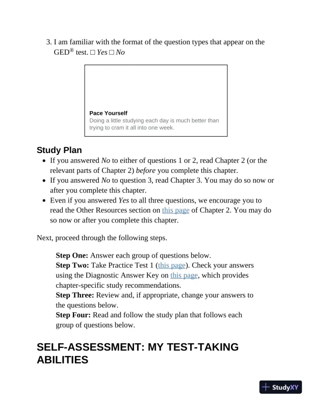 Princeton Review GED Test Prep, 2023: 2 Practice Tests + Review and Techniques (2022) - Page 18 preview image
