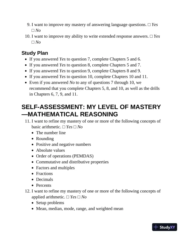 Princeton Review GED Test Prep, 2023: 2 Practice Tests + Review and Techniques (2022) - Page 20 preview image