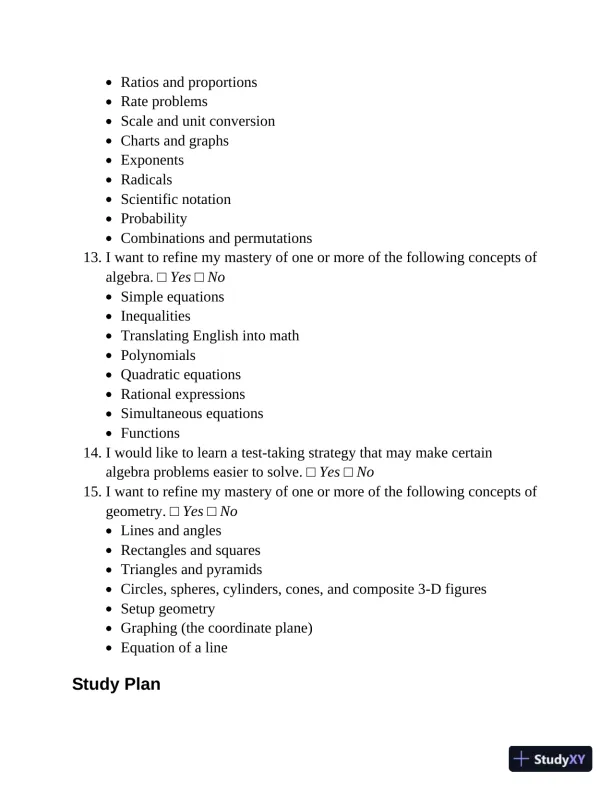 Princeton Review GED Test Prep, 2023: 2 Practice Tests + Review and Techniques (2022) - Page 21 preview image