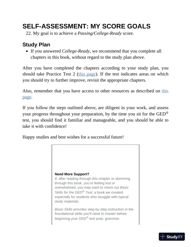 Princeton Review GED Test Prep, 2023: 2 Practice Tests + Review and Techniques (2022) - Page 24 preview image