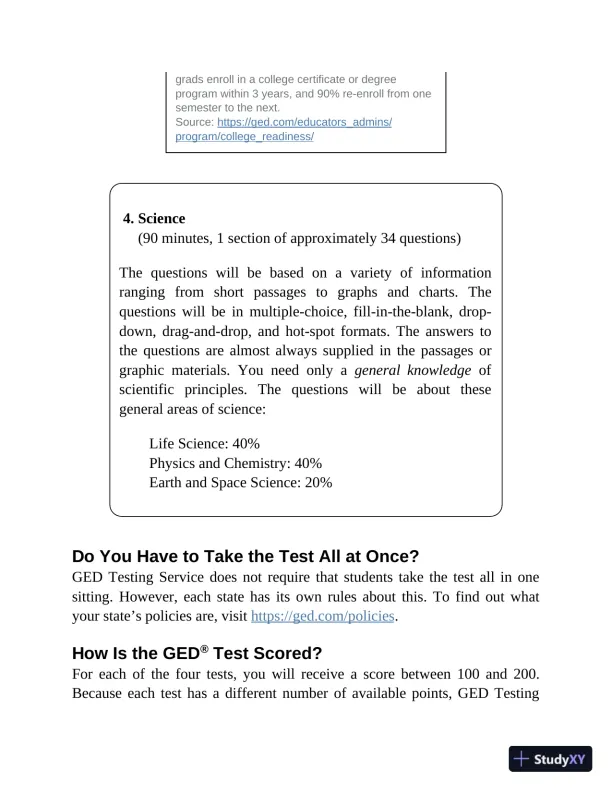 Princeton Review GED Test Prep, 2023: 2 Practice Tests + Review and Techniques (2022) - Page 30 preview image
