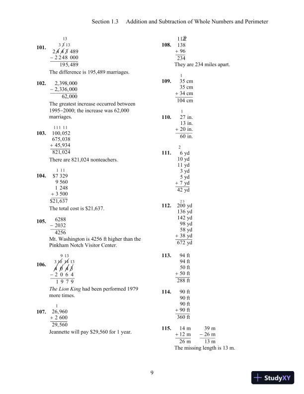 Prealgebra and Introductory Algebra 1st Edition Solution Manual - Page 10 preview image