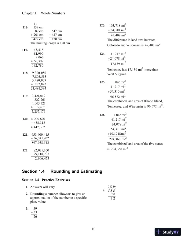 Prealgebra and Introductory Algebra 1st Edition Solution Manual - Page 11 preview image