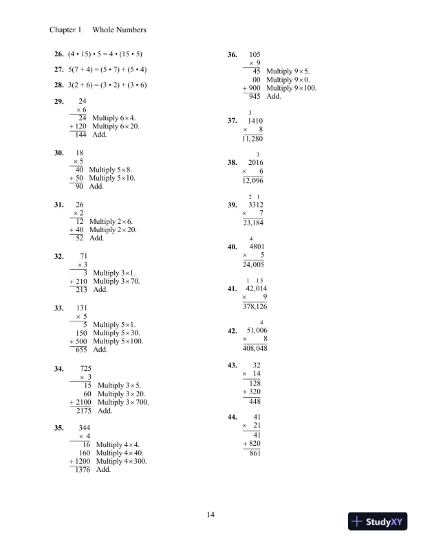 Prealgebra and Introductory Algebra 1st Edition Solution Manual - Page 15 preview image