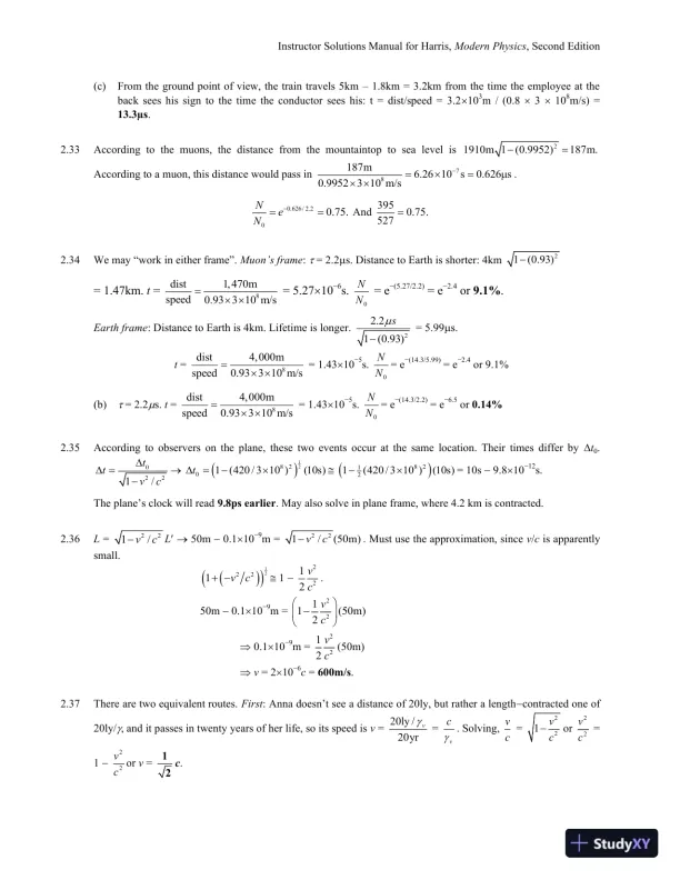 Solution Manual for Modern Physics, 2nd Edition - Page 10 preview image