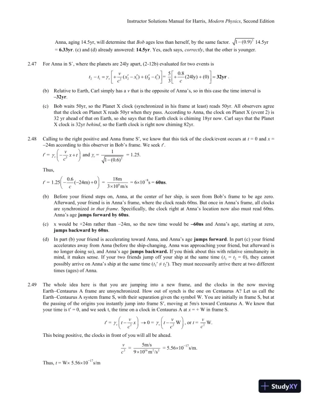 Solution Manual for Modern Physics, 2nd Edition - Page 14 preview image
