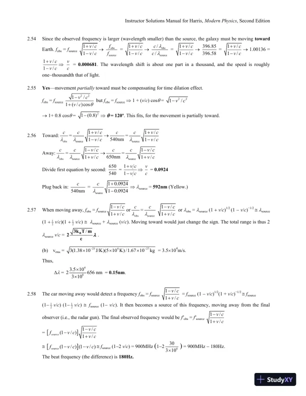 Solution Manual for Modern Physics, 2nd Edition - Page 16 preview image