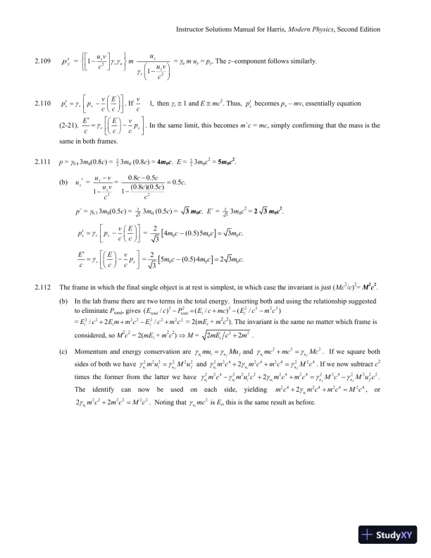 Solution Manual for Modern Physics, 2nd Edition - Page 28 preview image