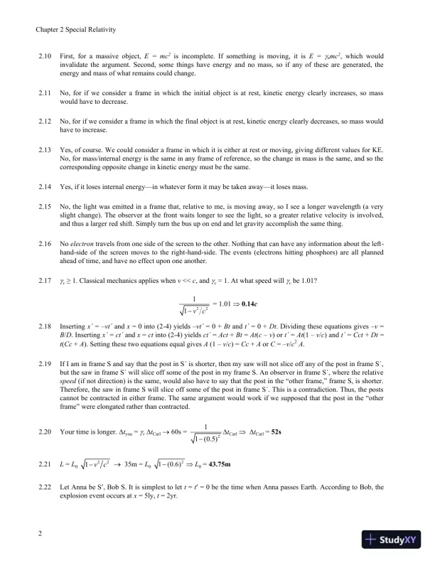 Solution Manual for Modern Physics, 2nd Edition - Page 5 preview image
