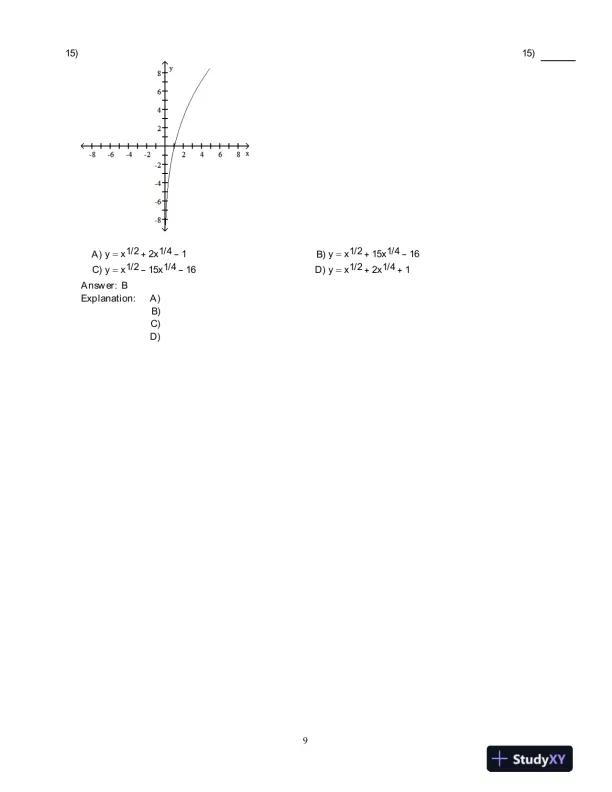Precalculus , 5th Edition Test Bank - Page 10 preview image