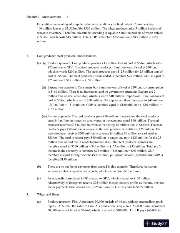 Macroeconomics , 5th Edition Solution Manual - Page 10 preview image