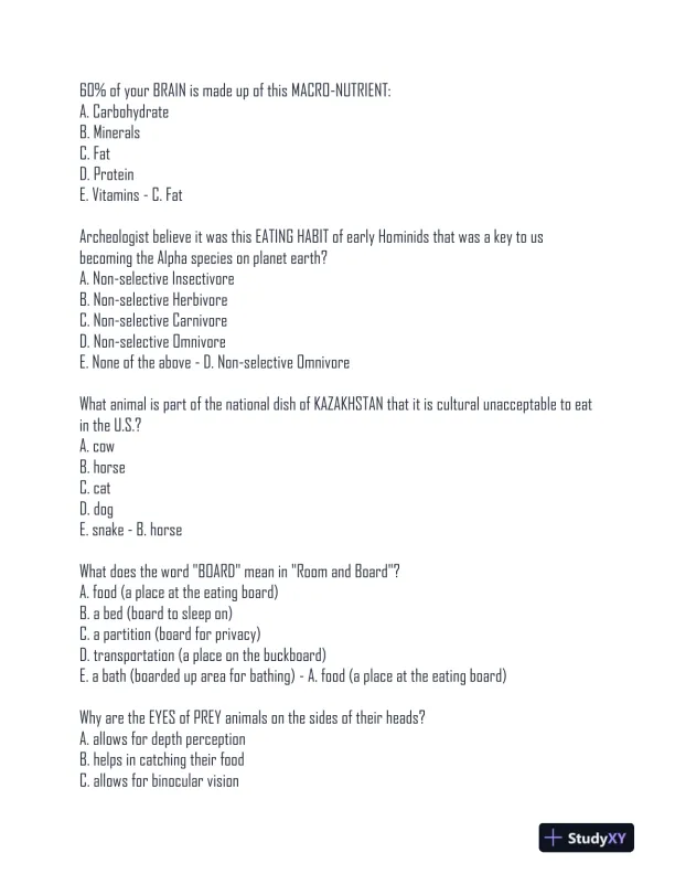 AESC2050 Final Exam With Answers (237 Solved Questions) - Page 11 preview image