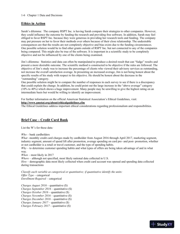 Solution Manual for Business Statistics, 4th Edition - Page 10 preview image
