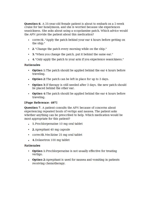 Pharm Unit 6 Book Quiz - Page 4 preview image