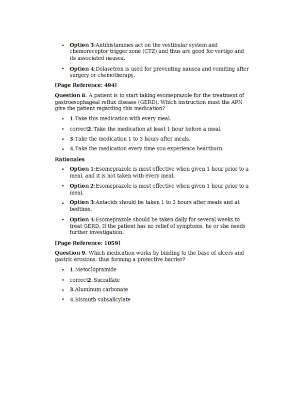 Pharm Unit 6 Book Quiz - Page 5 preview image