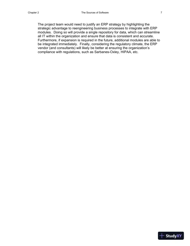 Solution Manual for Essentials of System Analysis and Design, 4th Edition - Page 25 preview image