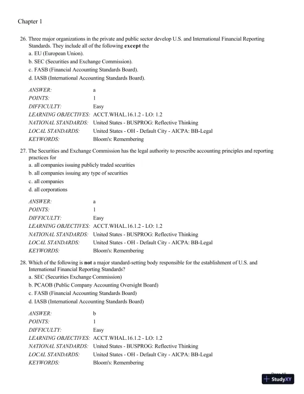 Test Bank For Intermediate Accounting: Reporting and Analysis, 3rd Edition - Page 11 preview image