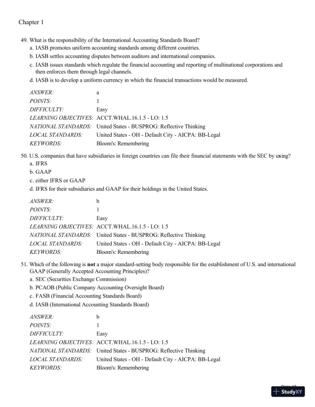 Test Bank For Intermediate Accounting: Reporting and Analysis, 3rd Edition - Page 19 preview image
