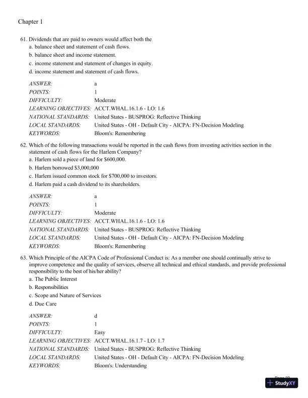 Test Bank For Intermediate Accounting: Reporting and Analysis, 3rd Edition - Page 23 preview image