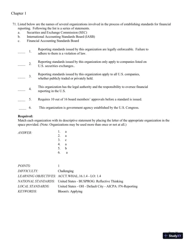 Test Bank For Intermediate Accounting: Reporting and Analysis, 3rd Edition - Page 27 preview image