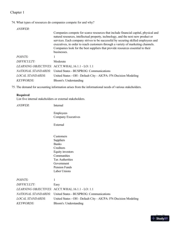 Test Bank For Intermediate Accounting: Reporting and Analysis, 3rd Edition - Page 30 preview image