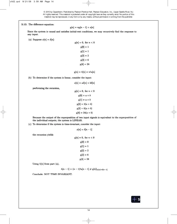 Solution Manual For Discrete-Time Signal Processing, 3rd Edition - Page 15 preview image