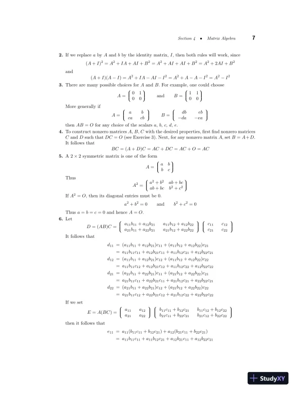 Solution Manual For Linear Algebra With Applications, 8th Edition - Page 11 preview image